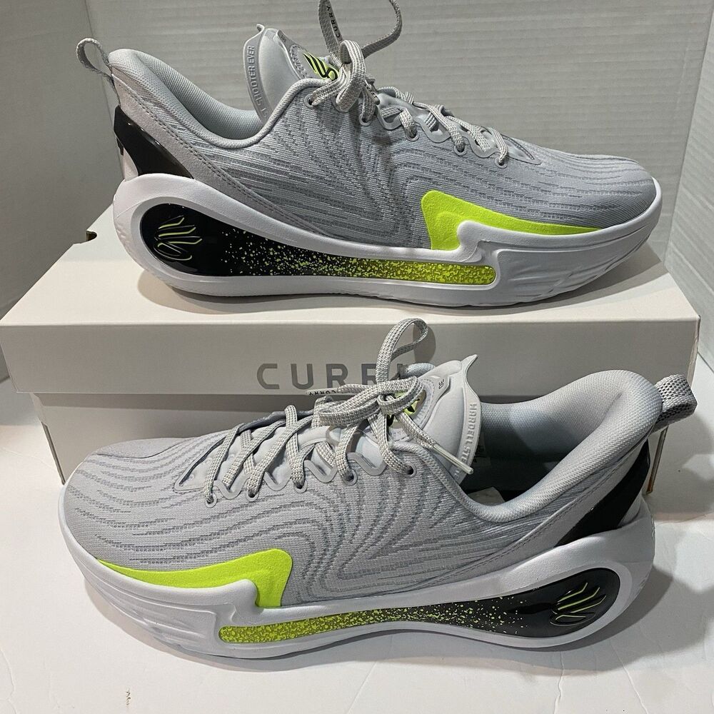 Under Armour Curry 12 Gravity Grey 3027629-100 Basketball Shoes Men Size 12